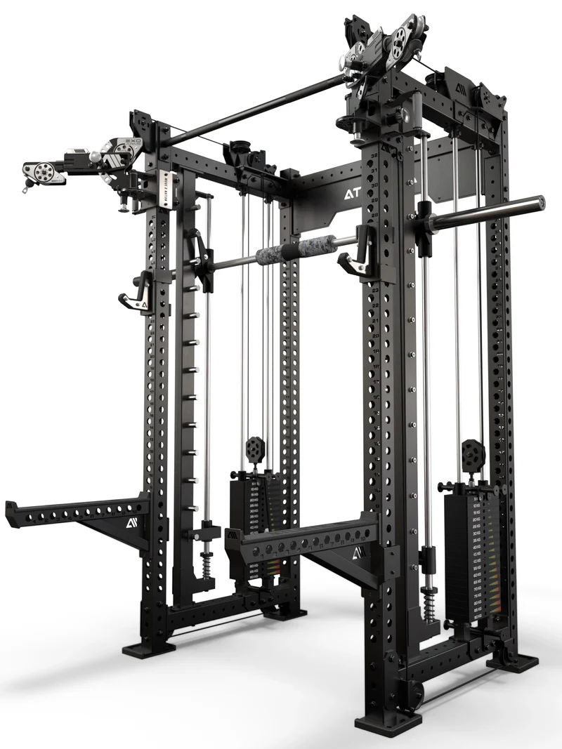 R8 Bradley EXO 2x95kg & Smith Machine | 93cm | Schwarz