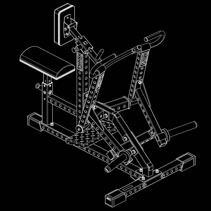 ATX® Lateral Row Machine - Rudergerät