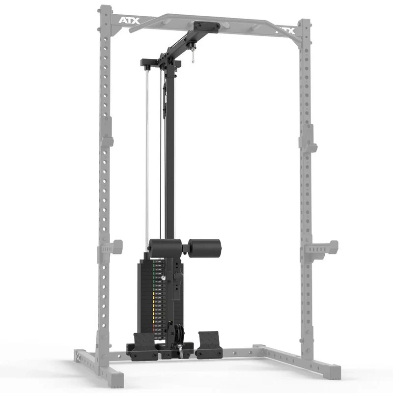 ATX® Latzug-Anbauoption - 100 kg Steckgewichte - zu Half Rack HRX-510