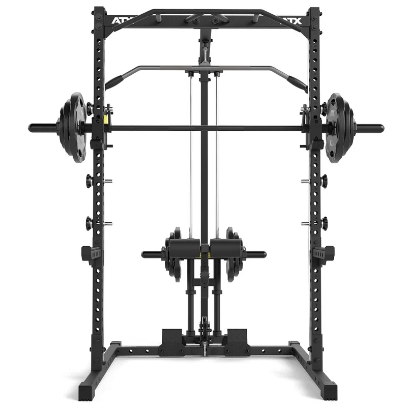 ATX® HRX-510 Rack-Komplettset mit Latzug Plate Load und Multipresse - Höhe 196 cm