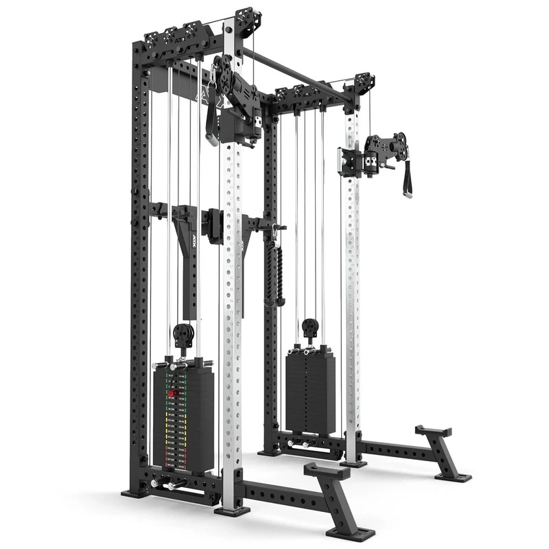 ATX® Cable Half Rack mit 2 x 90 kg Steckgewichte