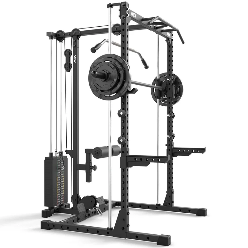 ATX® HRX-510 Rack-Komplettset mit Latzug-Steckgewichte und Multipresse - Höhe 196 cm