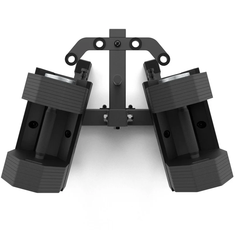 ATX® Octa Dumbbells 2 x 36 kg - Verstellbare Hanteln inkl. Ablageständer