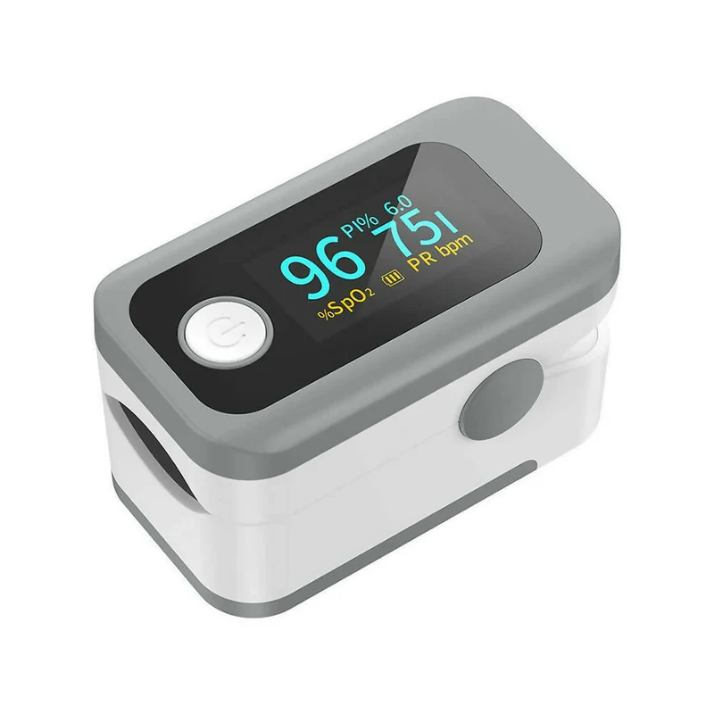 Professionele saturatiemeter / Bloedzuurstofmeter / Met LED-display / Geavanceerde technologie voor alle leeftijden / Meting van hartslag, zuurstofsaturatie en perfusie-index