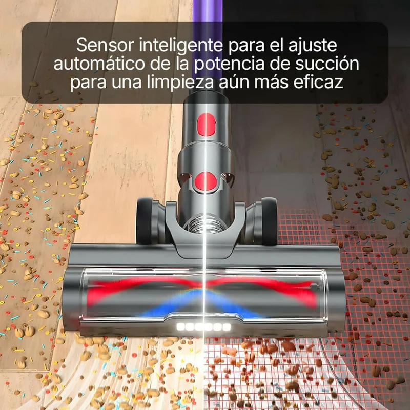 Aspiradora sin cable V1 Ultra – Motor ultra-potente de 100.000 rpm para un rendimiento excepcional