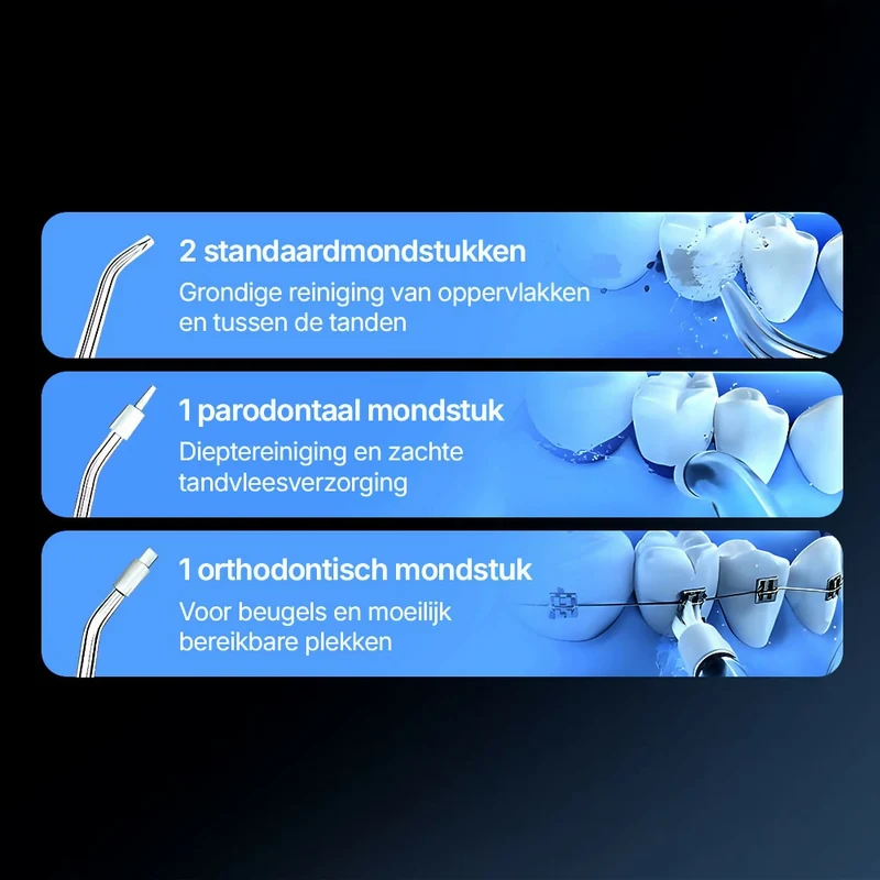 Oryzom ProFlow 2.0 – Dieptereiniging en gezond tandvlees dankzij nauwkeurige waterstraaltechnologie
