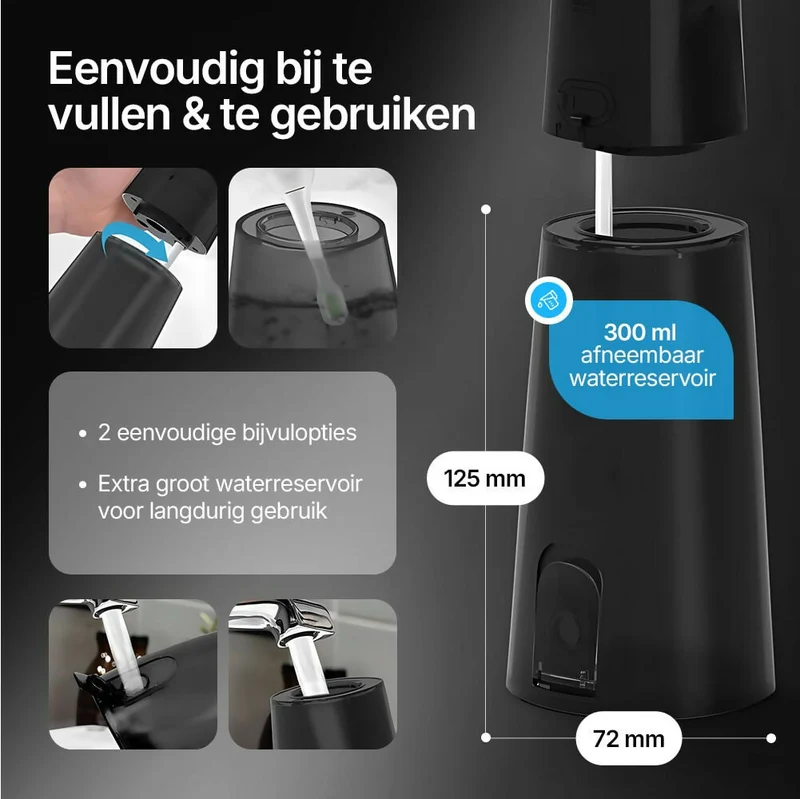 Oryzom ProFlow 2.0 – Dieptereiniging en gezond tandvlees dankzij nauwkeurige waterstraaltechnologie