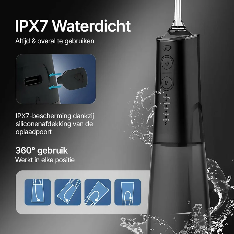 Oryzom ProFlow 2.0 – Dieptereiniging en gezond tandvlees dankzij nauwkeurige waterstraaltechnologie