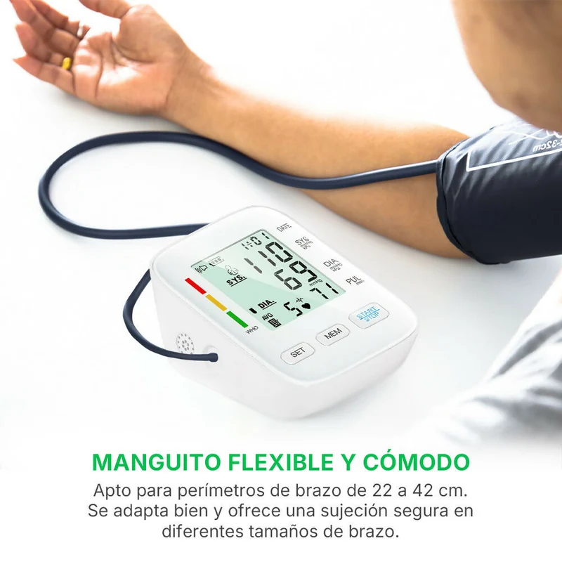 Tensiómetro V1 Pro – Precisión clínica y comodidad óptima para un control fiable en casa