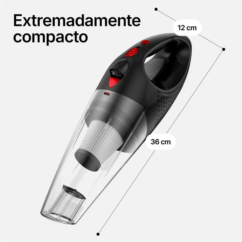 Aspiradora de mano V1 Pro - Motor ultrapotente de 33.000 rpm para un rendimiento excepcional