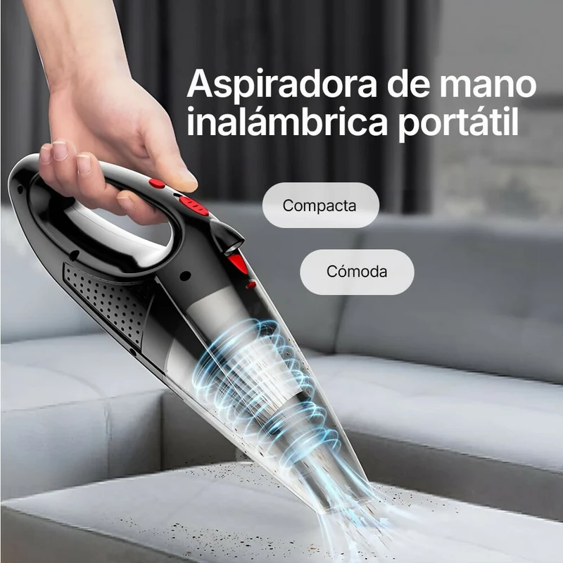 Aspiradora de mano V1 Pro - Motor ultrapotente de 33.000 rpm para un rendimiento excepcional