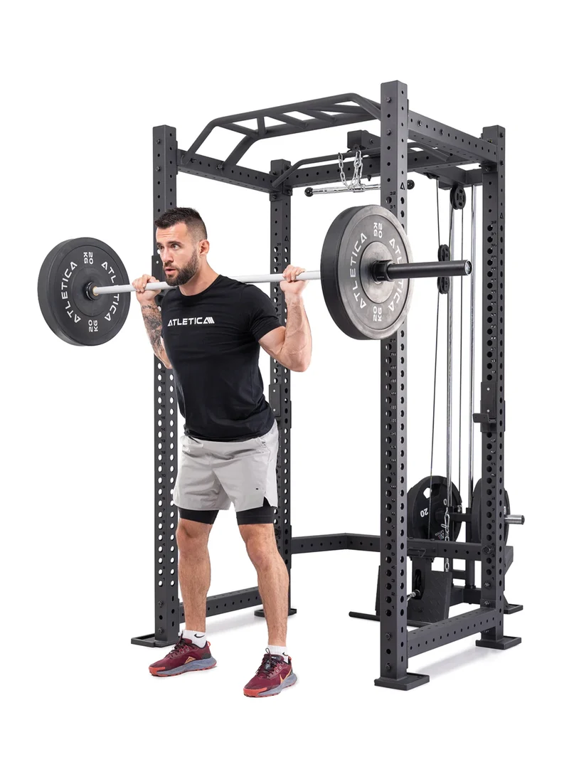 R8 BlackHawk | Power Rack | Schwarz