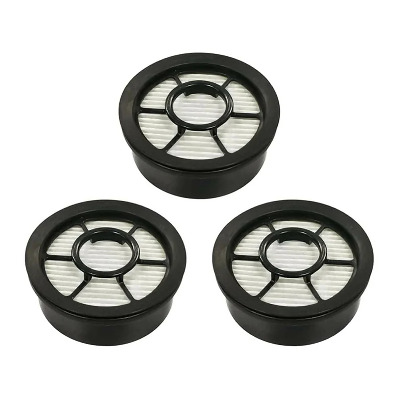 Set van 3 HEPA-filters voor draadloze stofzuiger