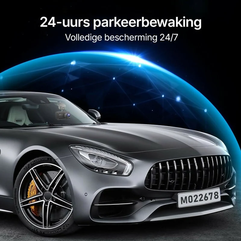 4K Dashcam met 3,94" scherm / Voor & achter / Autocamera met 170° groothoeklens / Nachtzicht / Parkeerbewaking / G-sensor