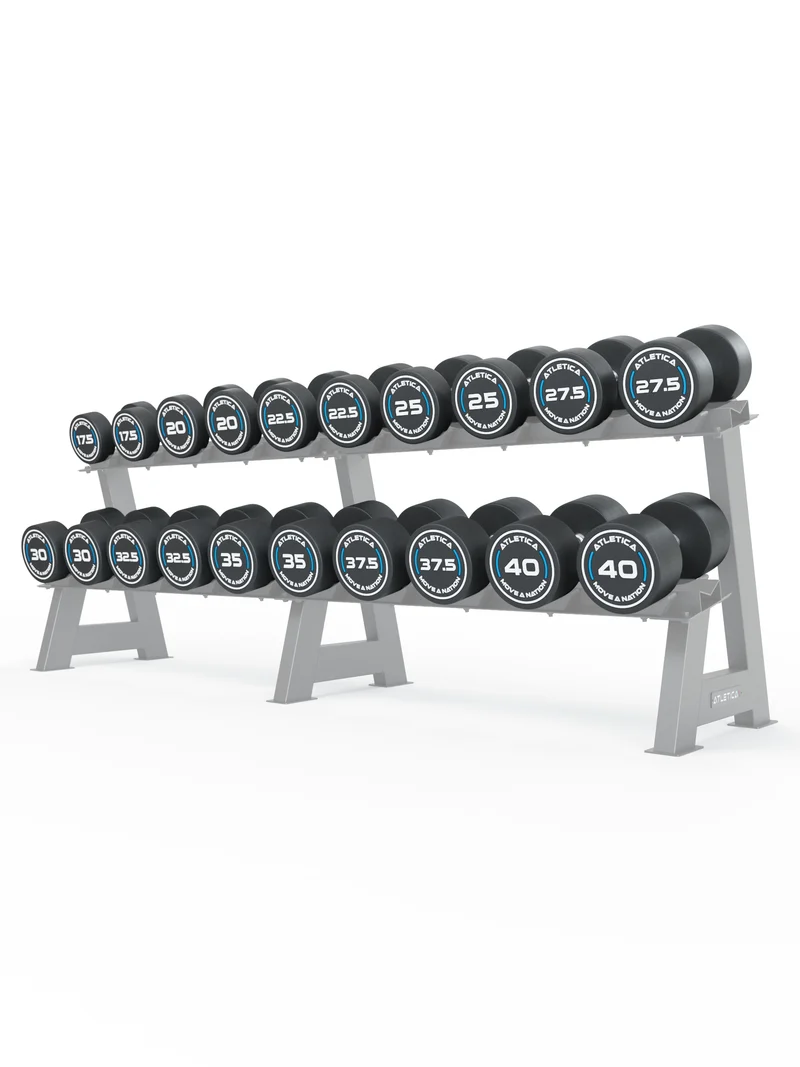 Rundhanteln PRO | Set 5 - All-In High | 17.5 - 40kg | inkl. Ablage