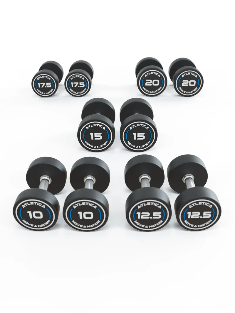 Rundhanteln PRO | Set 2 - Fortgeschritten | 10 - 20kg | ohne Ablage