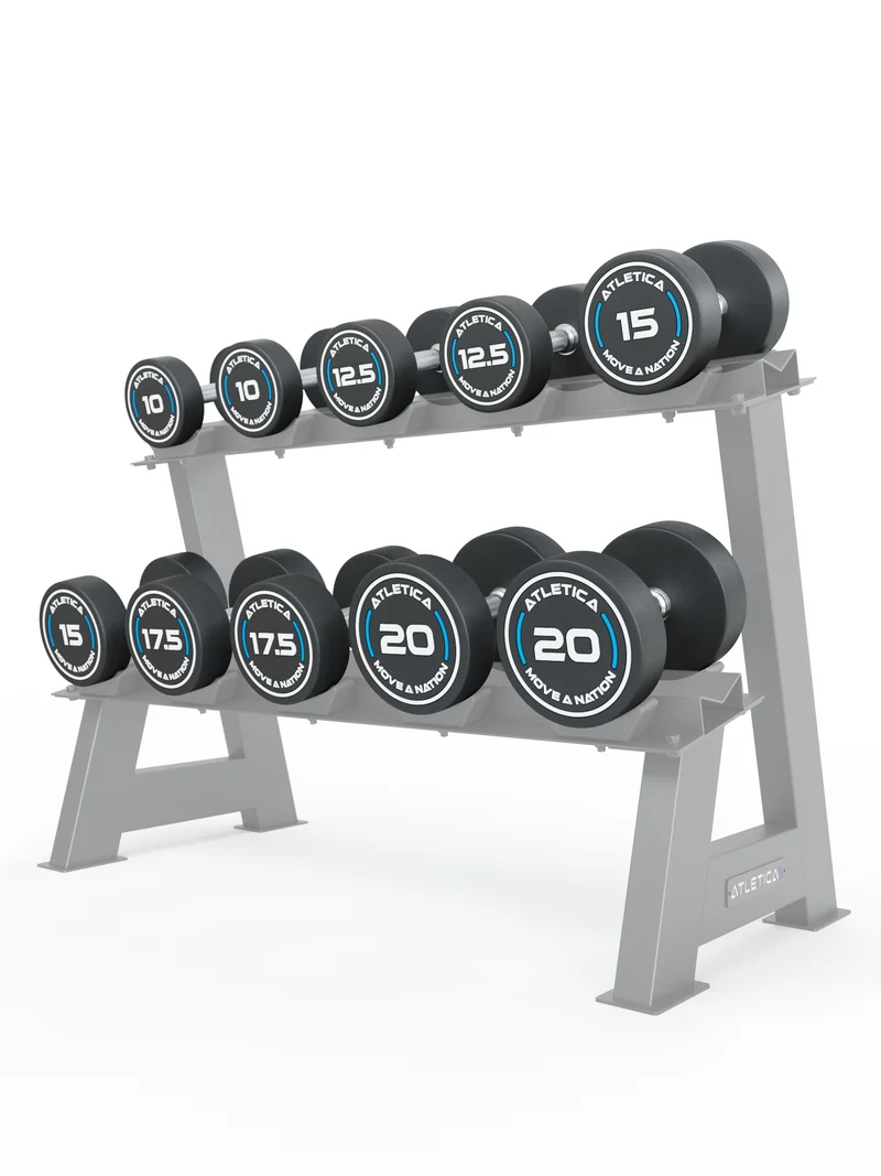 Rundhanteln PRO | Set 2 - Fortgeschritten | 10 - 20kg | ohne Ablage