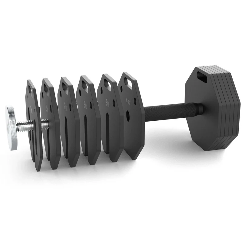 ATX® Octa-Dumbbells 2 x 24 kg - Verstellbare Hanteln inkl. Ablageständer