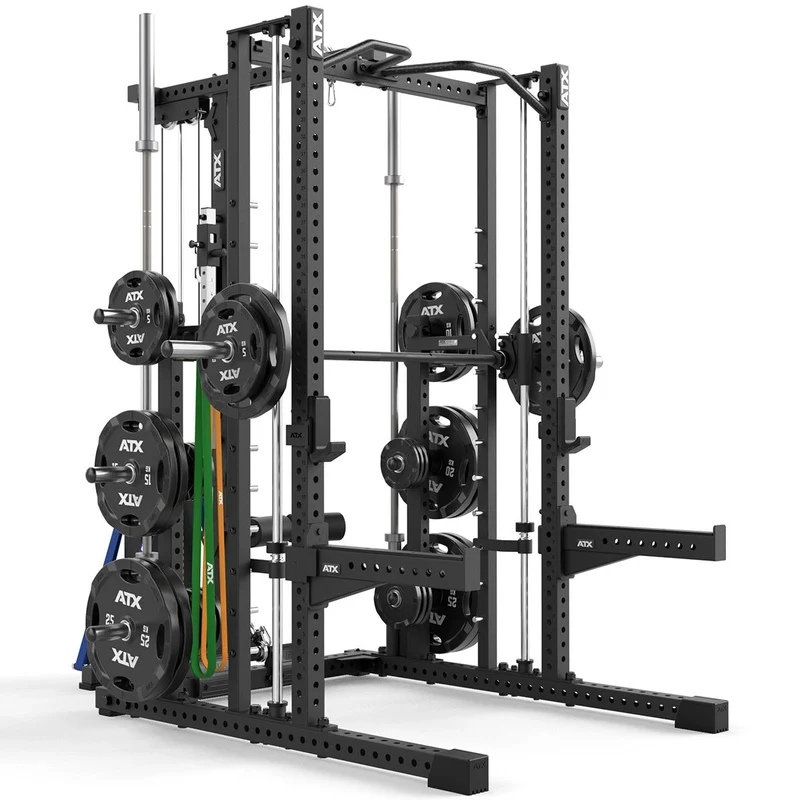 ATX® Multipresse-Rack 780 Komplettstation mit Latzugstation - 125 kg Steckgewichte