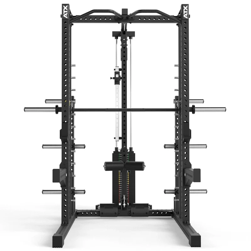 ATX® Multipresse-Rack 780 Komplettstation mit Latzugstation - 125 kg Steckgewichte