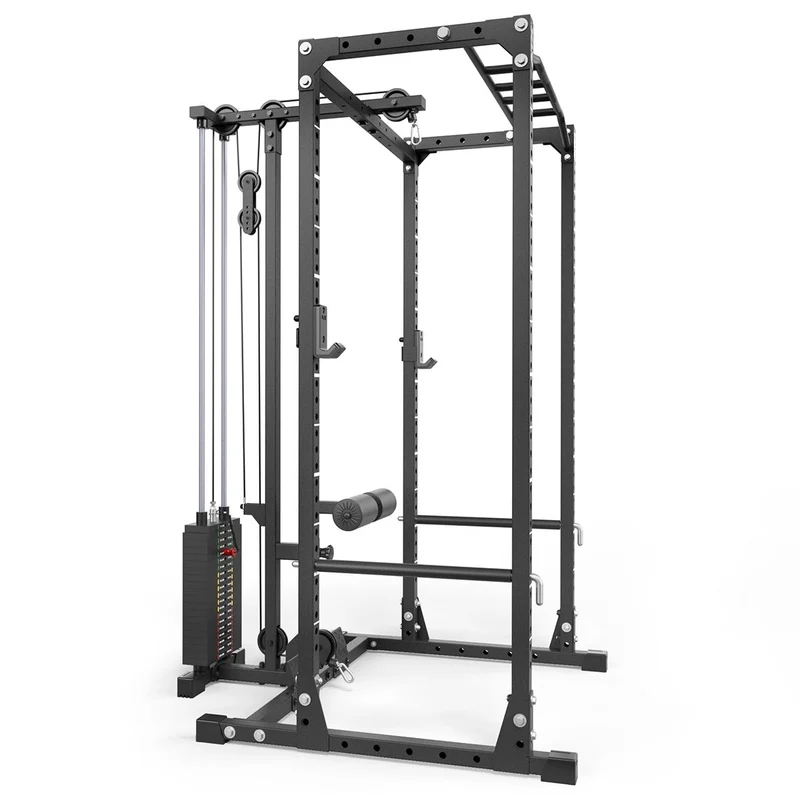 ATX® Power Rack PRX-520-XS mit Latzug 100 kg Steckgewichte - Höhe 215 cm