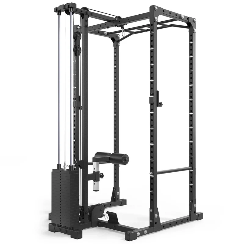 ATX® Power Rack PRX-520-XS mit Latzug 100 kg Steckgewichte - Höhe 215 cm