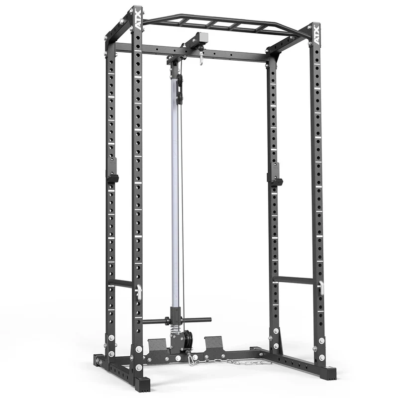 ATX® Power Rack PRX-520-XS mit Plate Load Latzug - Höhe 215 cm