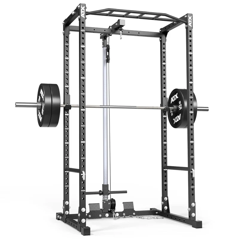 ATX® Power Rack PRX-520-XS mit Plate Load Latzug - Höhe 215 cm