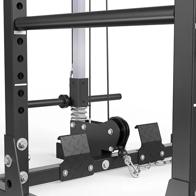 ATX® Power Rack PRX-520-XS mit Plate Load Latzug - Höhe 215 cm