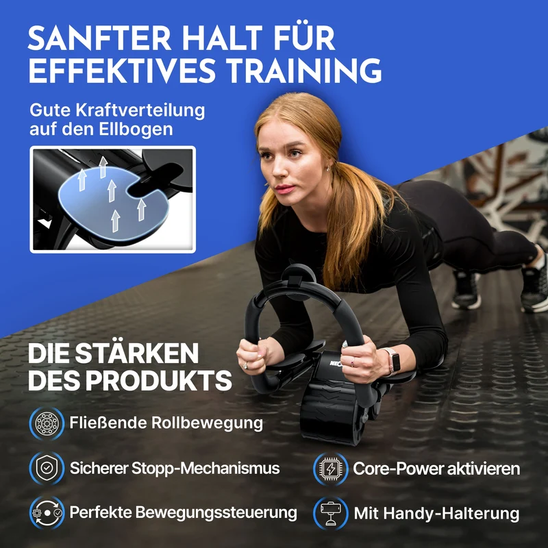 Bauchroller mit Ellbogenpolster