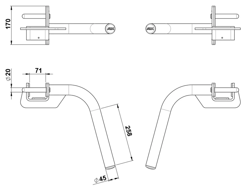 ATX® Dip Barren 700 Series