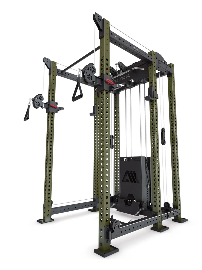R8 Alpha | Power Rack | Military Green
