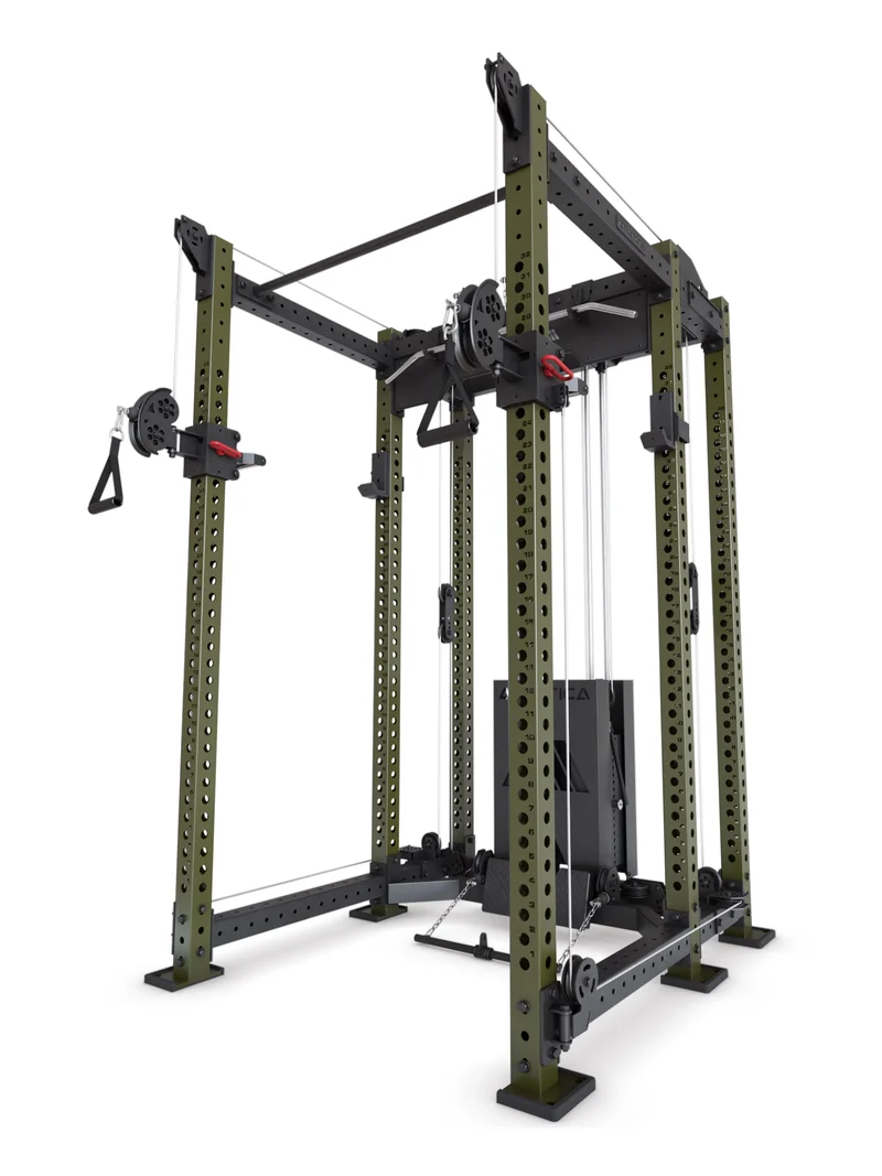 R8 Alpha | Power Rack | Military Green