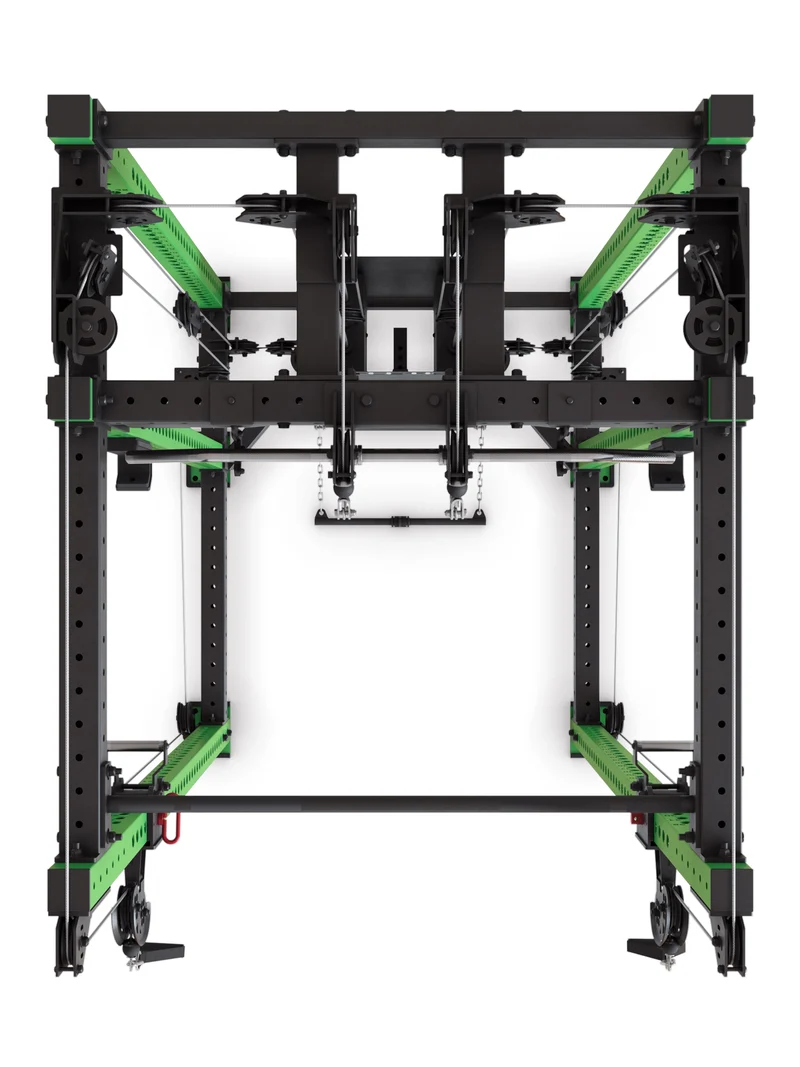 R8 Alpha | Power Rack | Electric Green