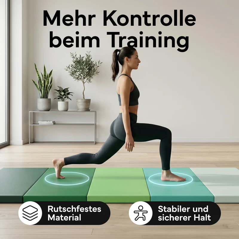 Turnmatte - faltbar mit Tragefunktion