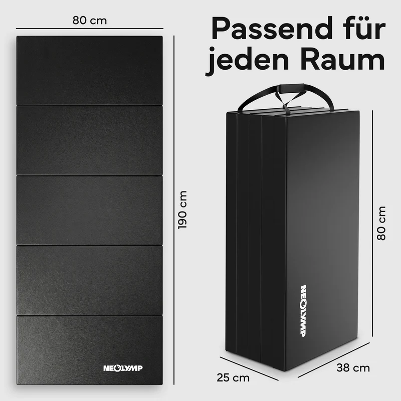 Turnmatte - faltbar mit Tragefunktion