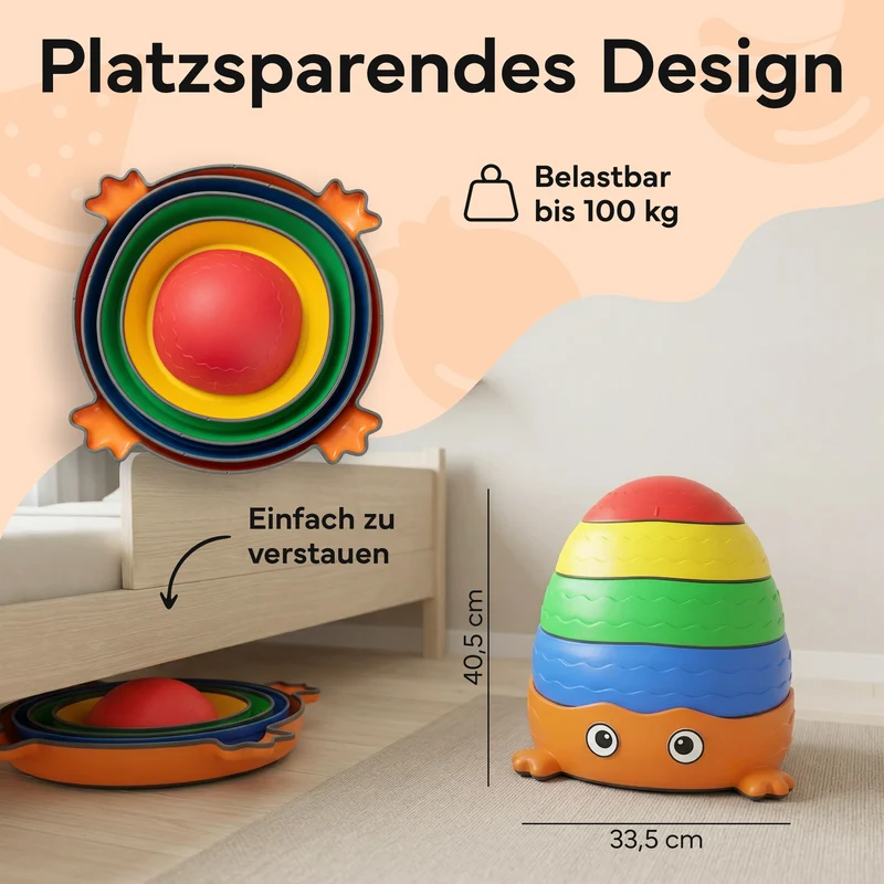 Balanciersteine für Kinder, 5er-Set stapelbar