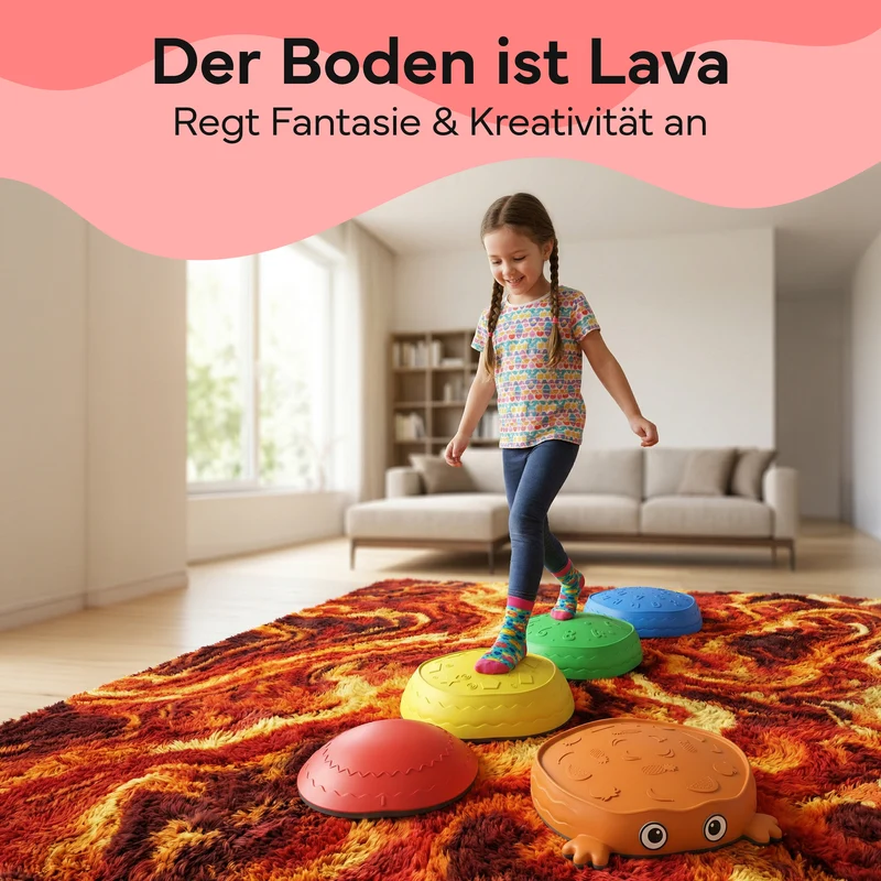 Balanciersteine für Kinder, 5er-Set stapelbar