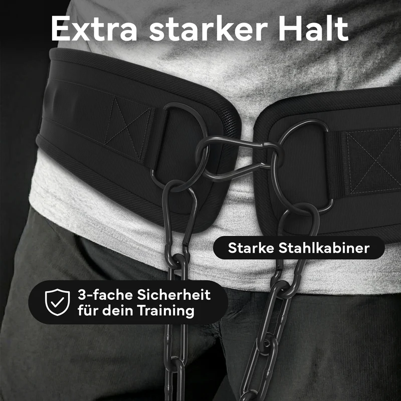 Dip-Gürtel Set für Calisthenics