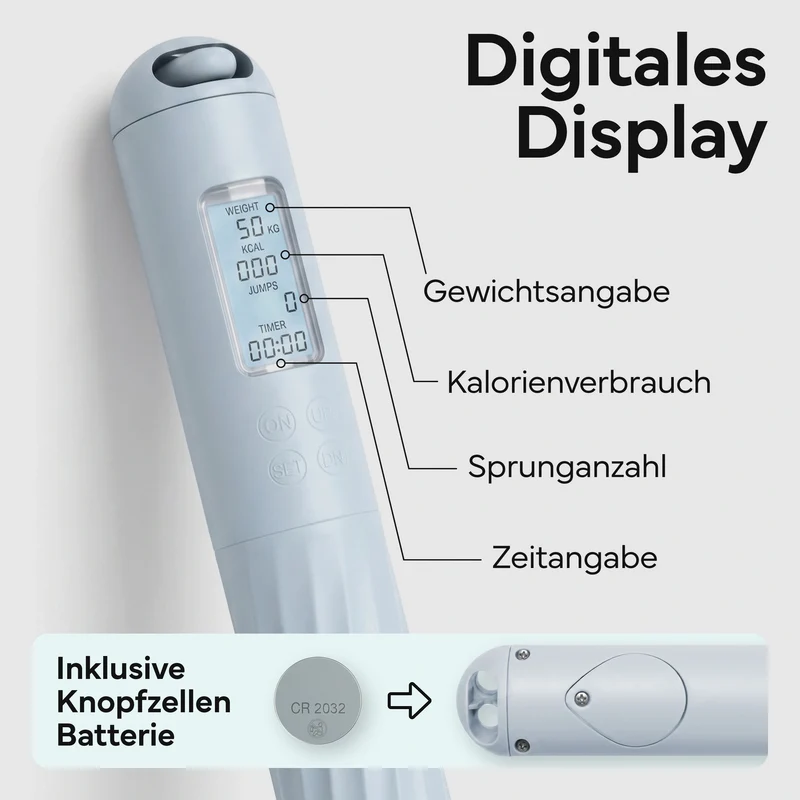 Smart Springseil Set - mit Zähler