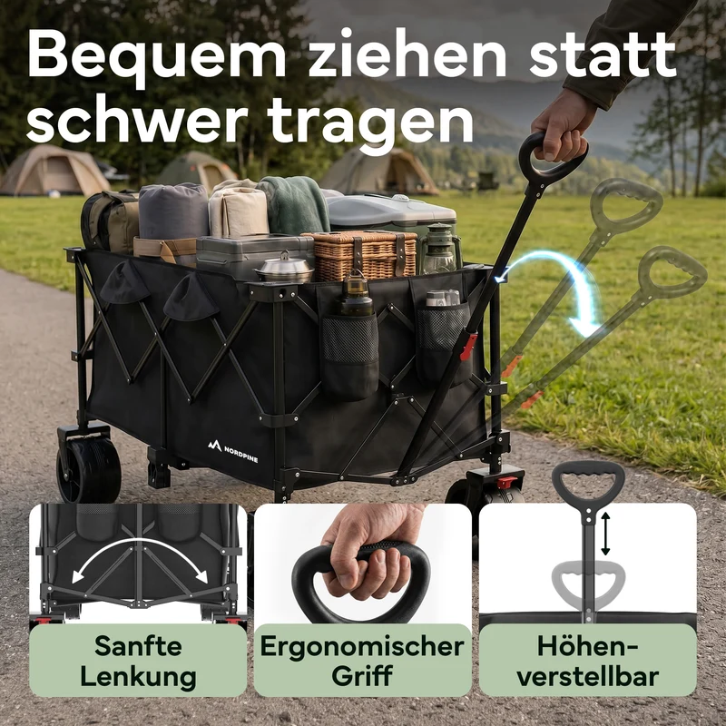 Bollerwagen faltbar - 200L / 300L