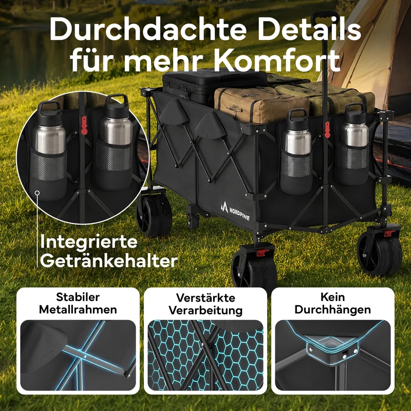 Bollerwagen faltbar - 200L / 300L
