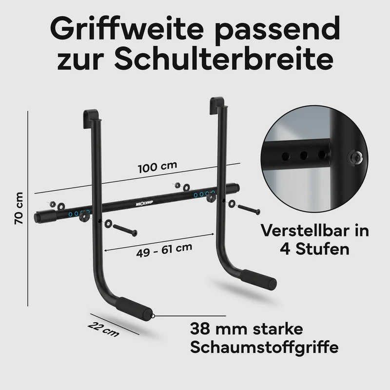 Dip-Bar-Adapter für Klimmzugstange - Dip Station