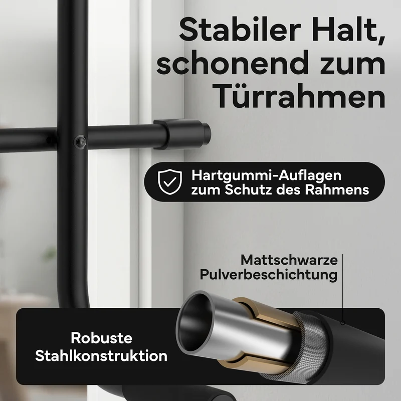 Klimmzugstangen-Bundle - Alle Übungen, volle Bewegungsfreiheit