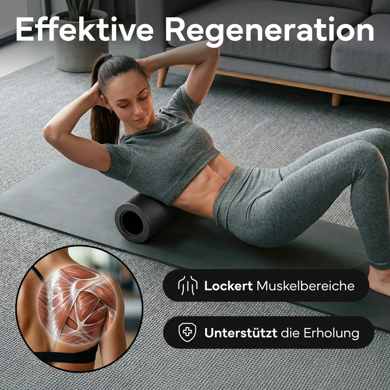 5-teiliges Faszienrollen Set