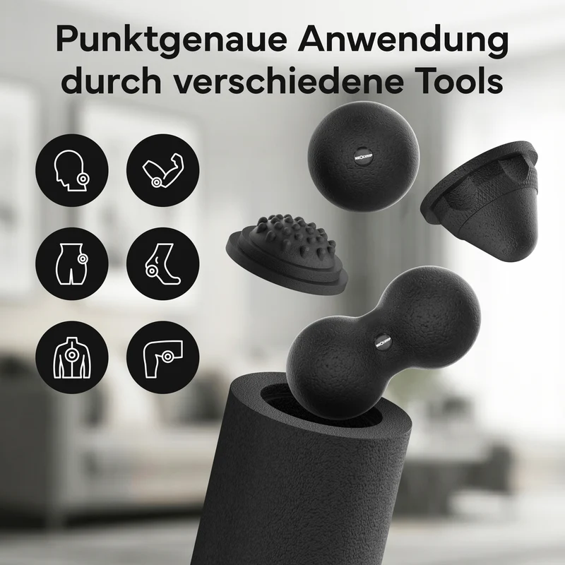 5-teiliges Faszienrollen Set