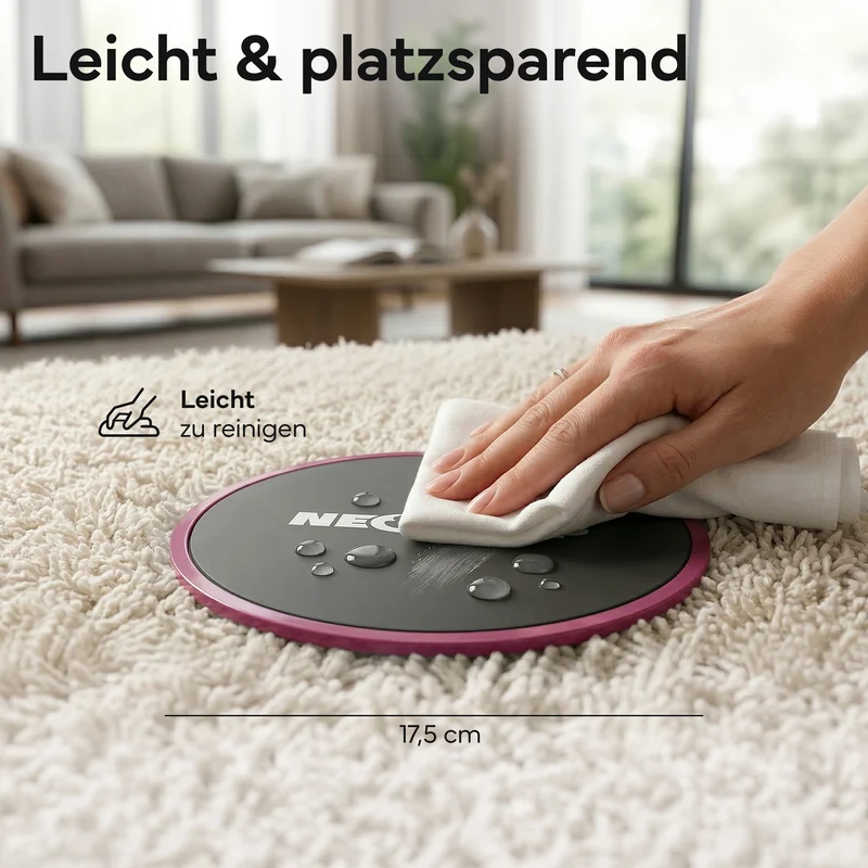 Pilates Slider 2er Set - für glatte Böden und Teppich