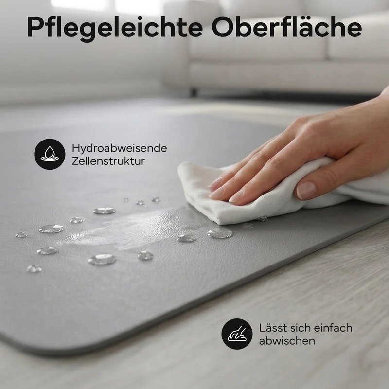 Laufbandmatte - Bodenschutz für Fitnessgeräte und Laufbänder XXL