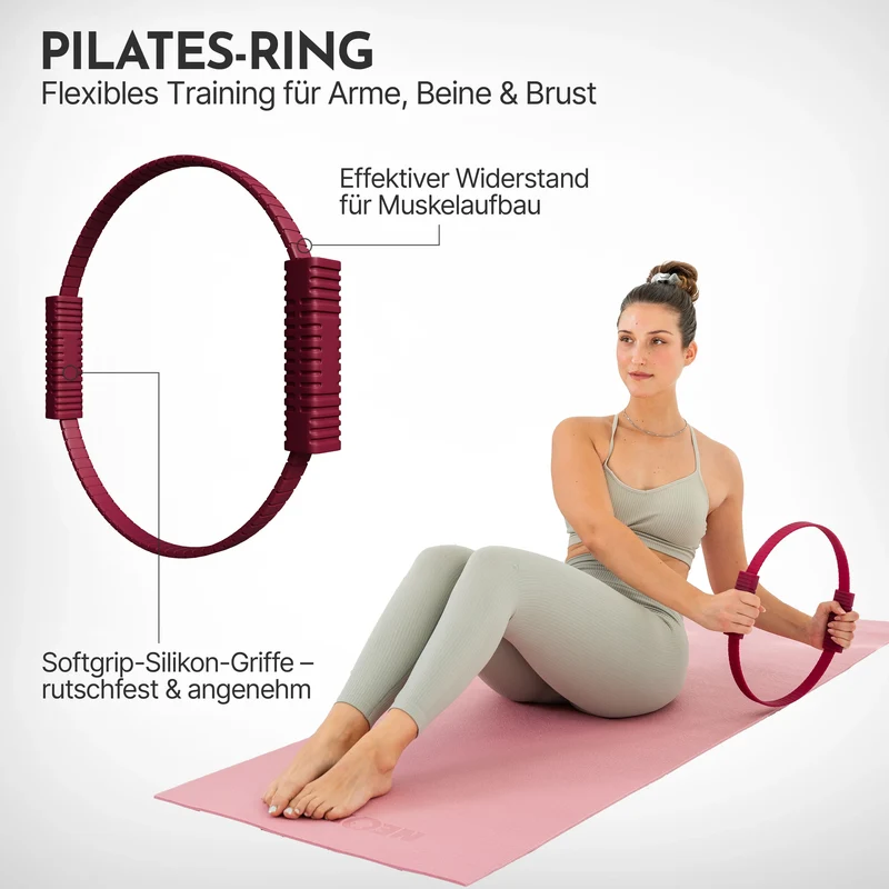 Pilates Komplett-Set Premium - mit Geschenkbox
