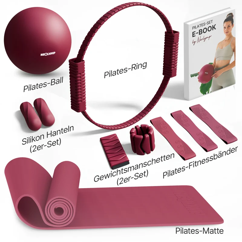 Pilates Komplett-Set Premium - mit Geschenkbox